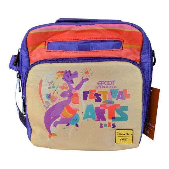 Disney EPCOT 2025 Festival of the Arts Figment Lug Ranger Crossbody Bag - NWT - Picture 1 of 15